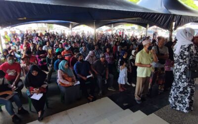 Cabutan Undi Peniaga Pasar Pasar Sejahtera