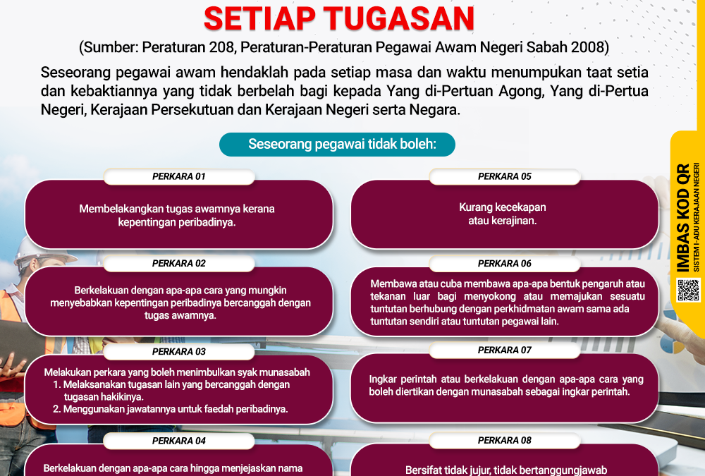 Penjawat Awam Perlu Pantas dan Cekap dalam Melaksanakan Setiap Tugasan