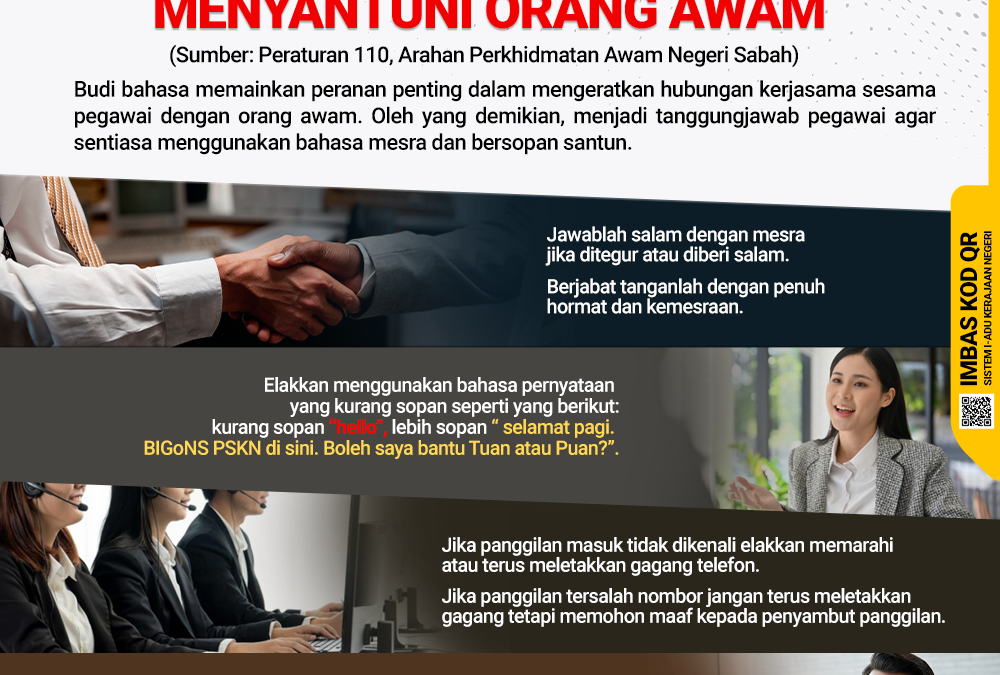 Penjawat Awam Perlu Lebih Menyantuni Orang Awam