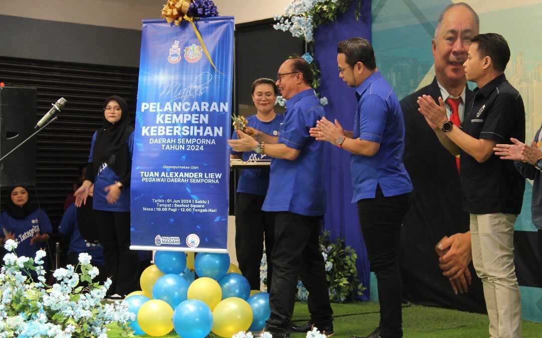Majlis Pelancaran Kempen Kebersihan Daerah Semporna