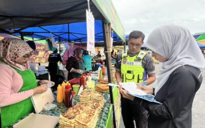 Pemantauan Kebersihan Bazar Ramadan